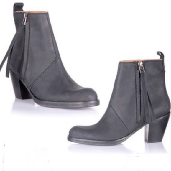 Acne Studios Shoes - ❤️FINAL⬇️NIB Acne Pistol Boots Dark Grey